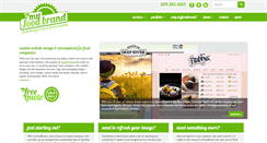 Desktop Screenshot of myfoodbrand.com